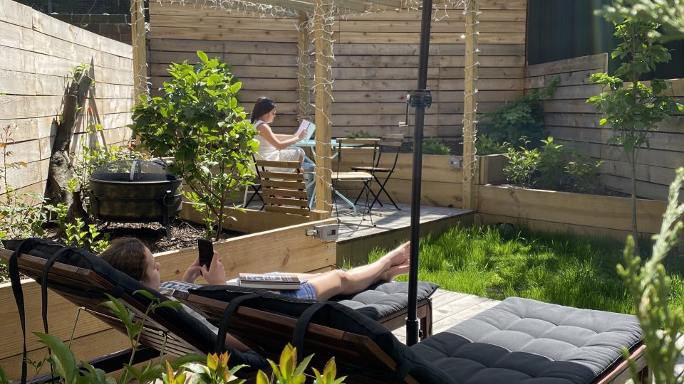 The Dutch back yard